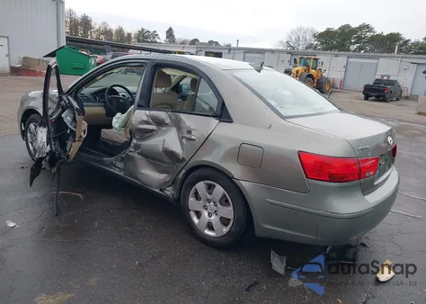 2009 Hyundai Sonata Gls from USA, damaged, VIN 5NPET46C89H482545